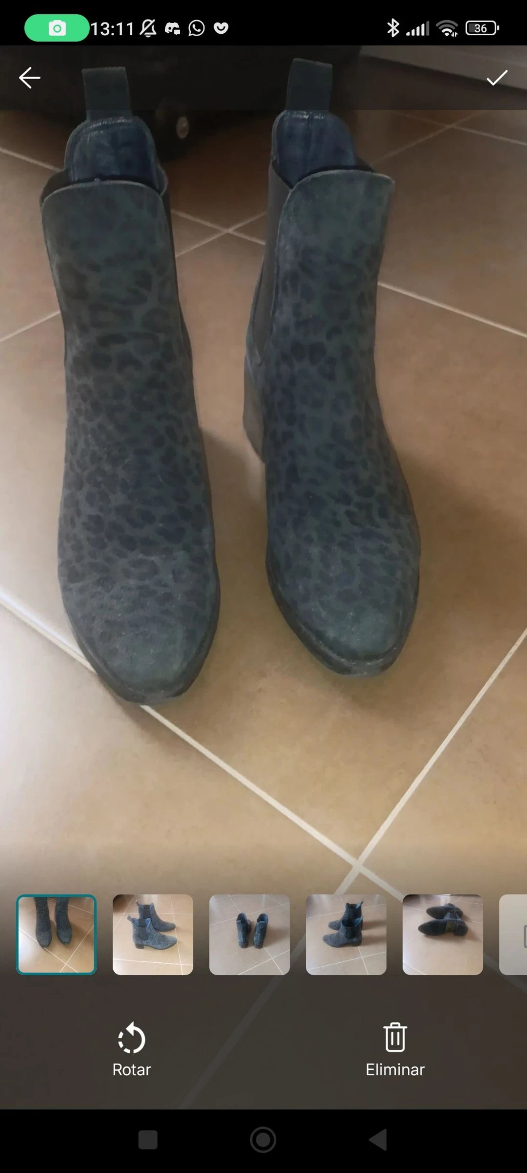 Botines de tacon